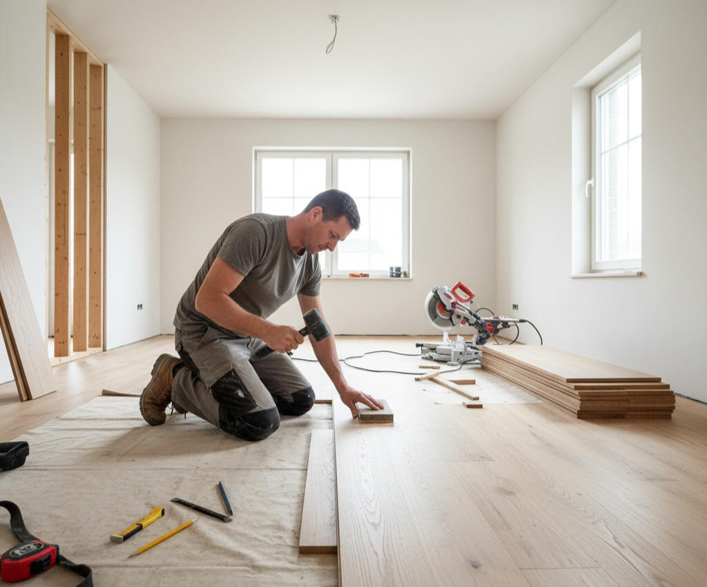 Tile, Laminate, Wood, Carpet, Concrete, Epoxy, Paint