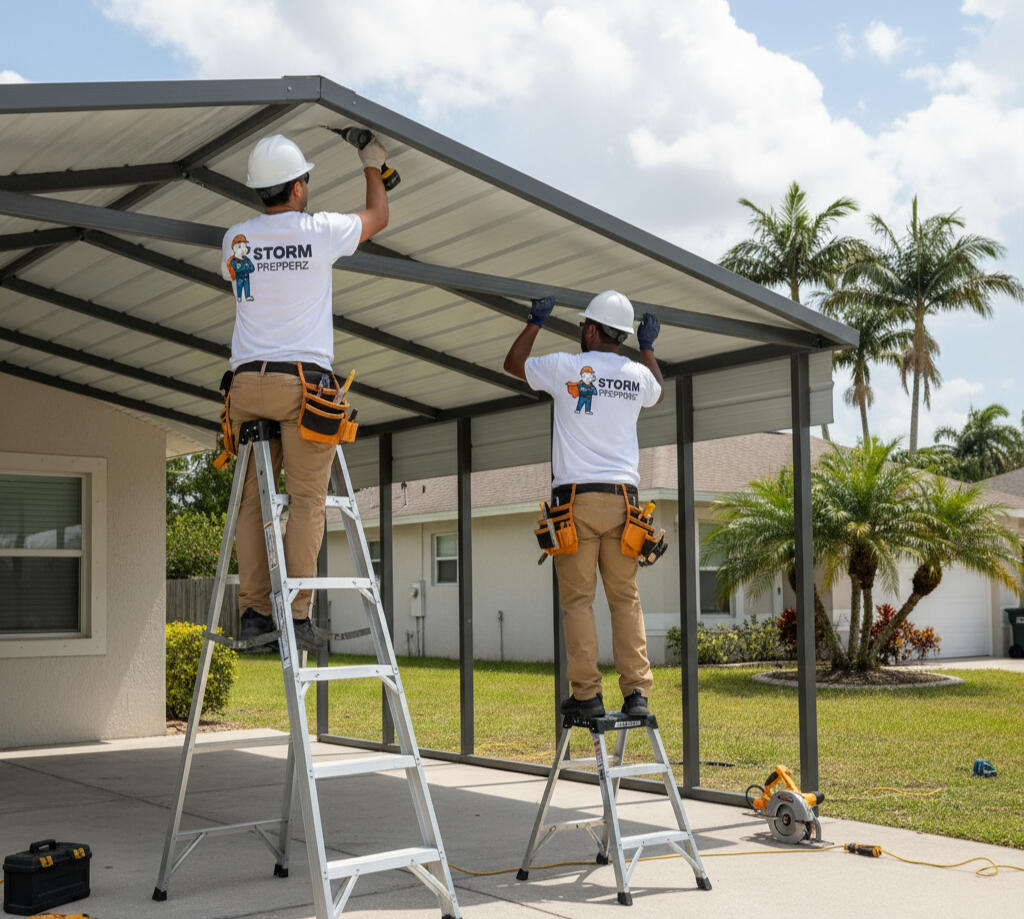 Carports Carport installation