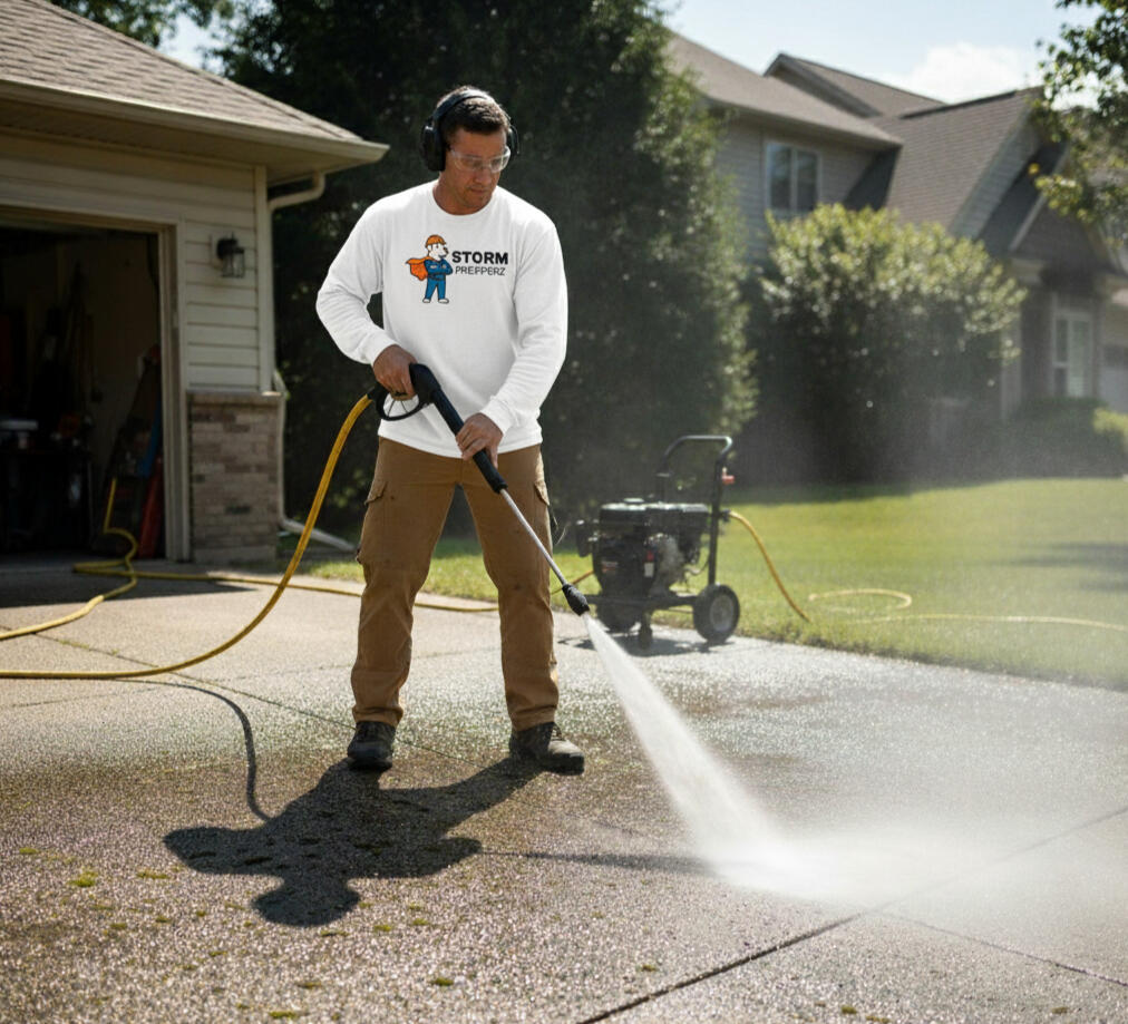 Pressure Washing Posts must be anchored to ensure the fence stays in place.